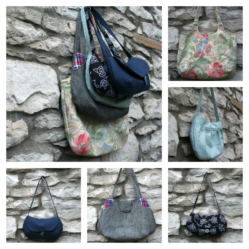 Confessions of a Sewing Novice Made Bags of Bags