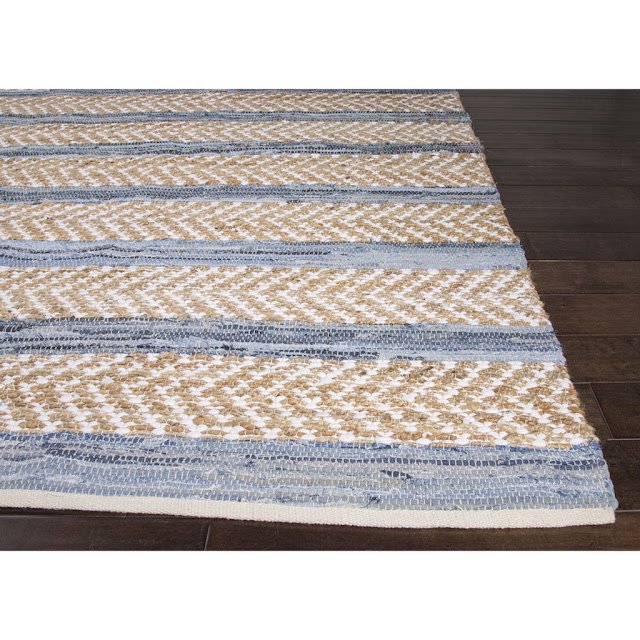 LET'S STAY Cool Recycled Jeans Denim Rugs & Carpets