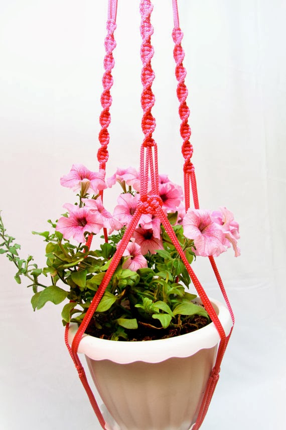 Cara Membuat Gantungan Bunga Dari Tali Tambang Membuat Itu