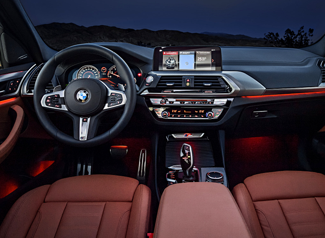 2018 BMW X3 and X3 M40i Interior 2018 BMW X3 and X3 M40i