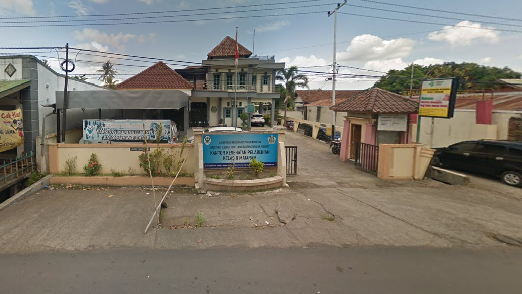KKP Kantor Kesehatan Pelabuhan Kelas II Mataram Alamat: Jl. Adi Sucipto No.13B, Rembiga, Ampenan, Kota Mataram, Nusa Tenggara Barat