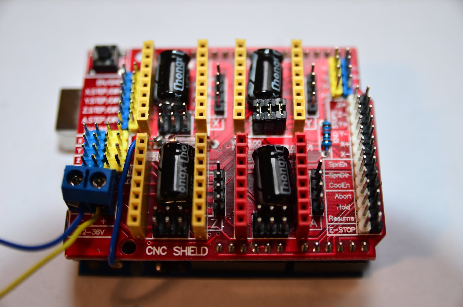 Arduino CNC shield control Stepper motor with DRV8825
