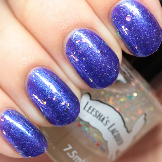 Leesha's Lacquer Opalescence over Good Morning, Glory