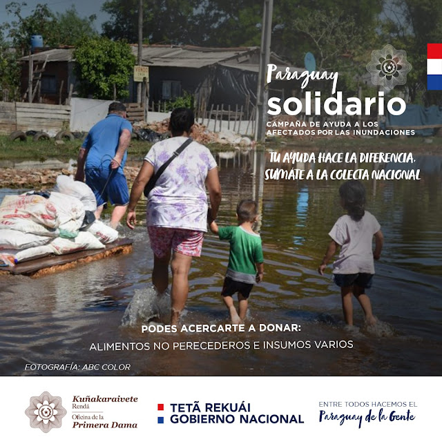 La Oficina de la Primera Dama lanza la Campaña “Paraguay Solidario”