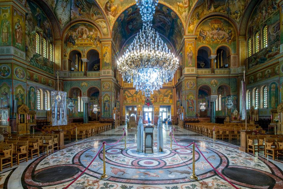 Church of Saint Panteleimon at Acharnanon in Athens One of the Biggest