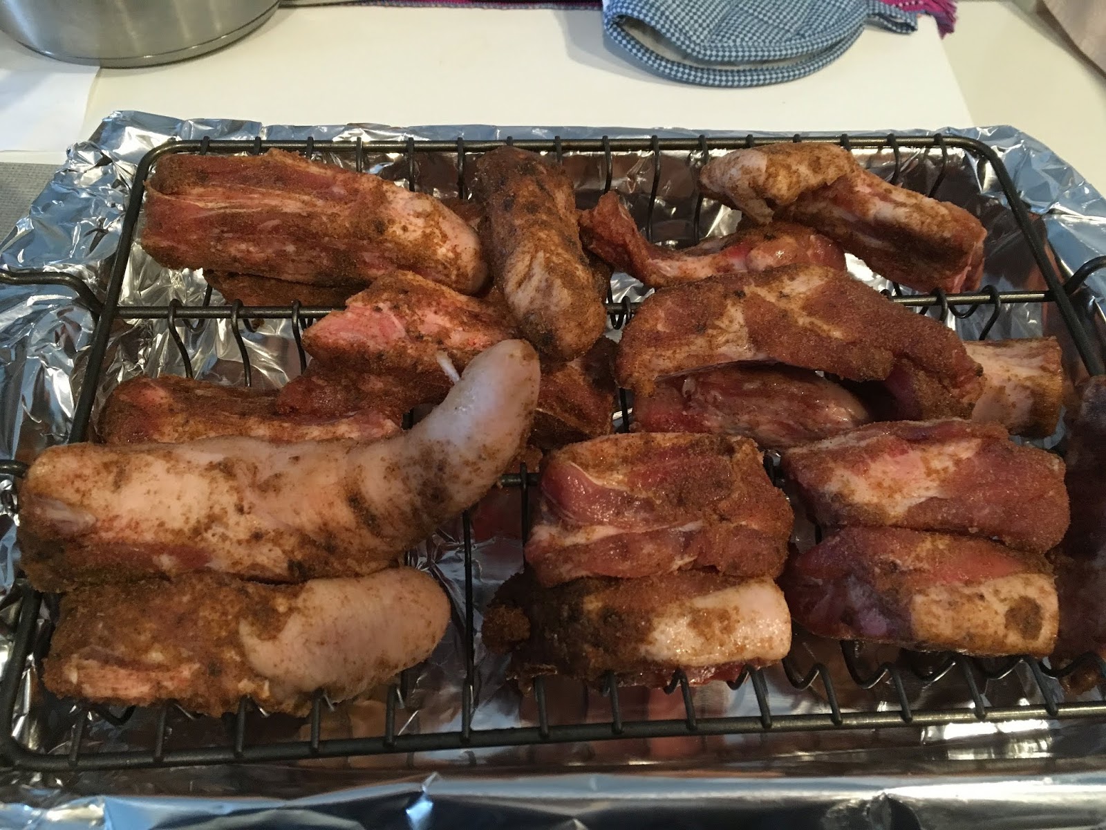 Wade's Global Kitchen Honey Habanero Oven Baked Pig Tails