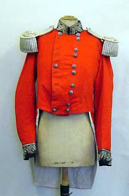 Photograph of the uniform worn by the Lord Lieutenant of Yorkshire 