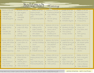 Filipino warrior, me, digital, 2020 : art CATERING HARIAN PAMULANG : menu catering febuary 2013