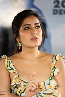 Actress Raashi Khanna Stills At Prati Roju Pandage Movie Interview Actress Raashi Khanna Stills At Prati Roju Pandage Movie Interview