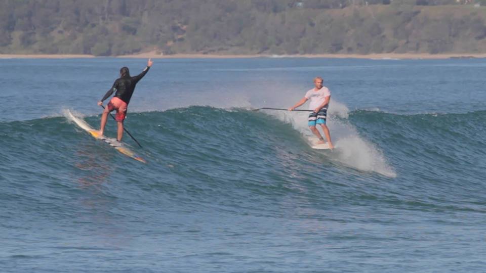 Stand Up Paddle Longboard con Jackson Close SUP Valencia