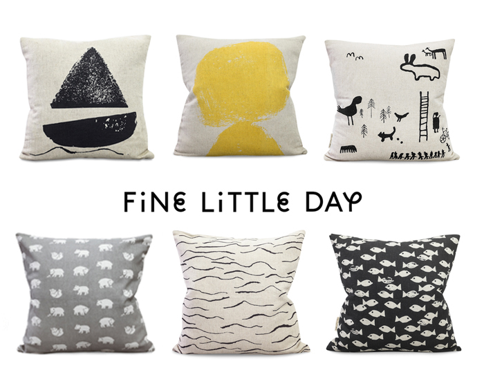 fine little day pillows collection