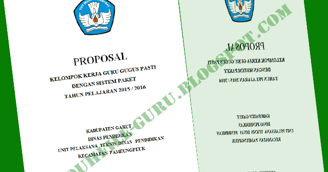 Contoh Proposal KKG ( Kelompok Kerja Guru ) Lengkap Format 
