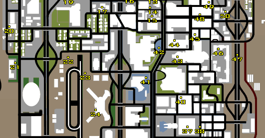 GTA San Andreas: Mapa e localização das 50 ferraduras colecionáveis -  Millenium