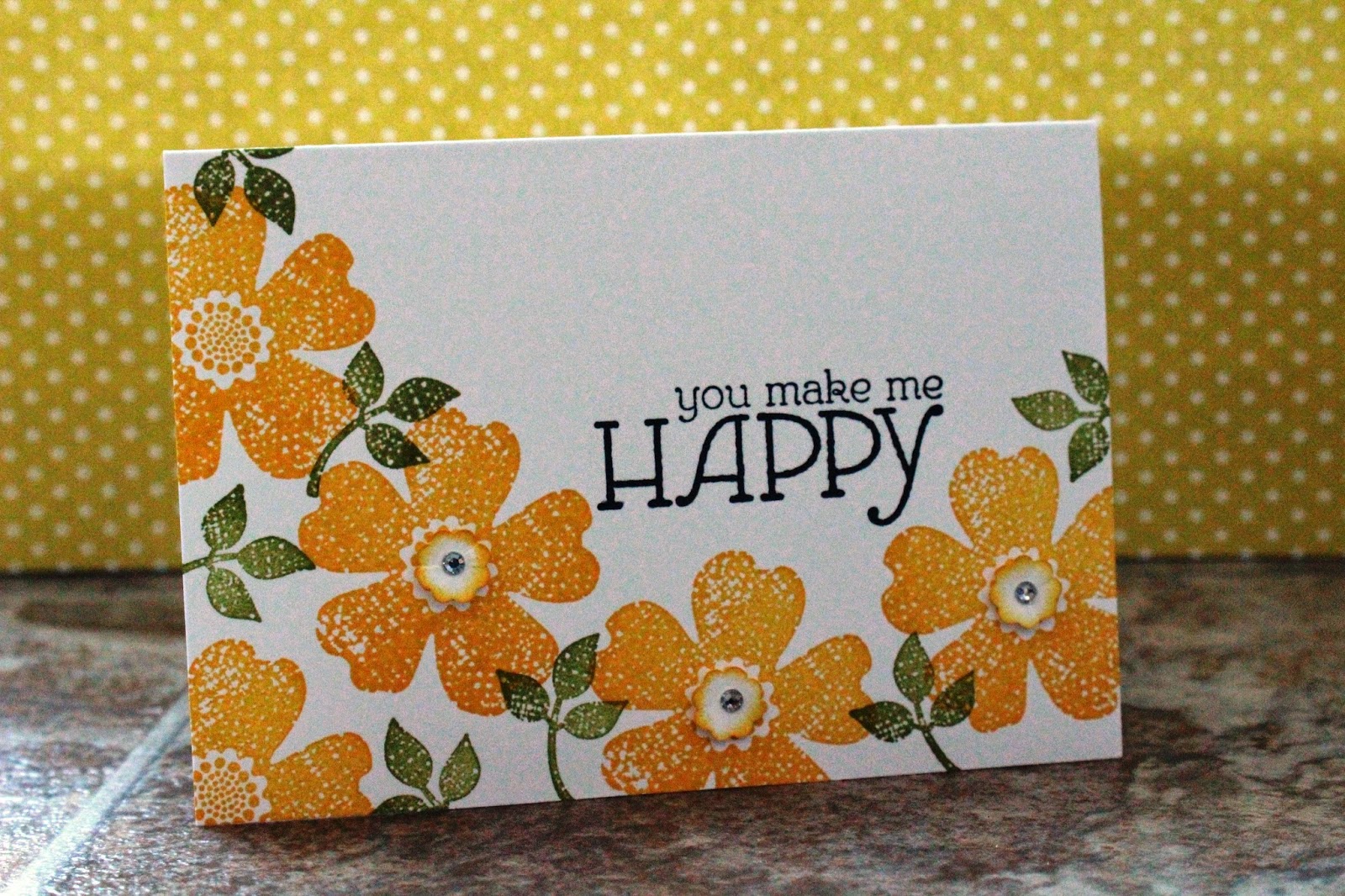 The Stampin B: Happy Card