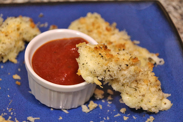 Baked Mozzarella Sticks