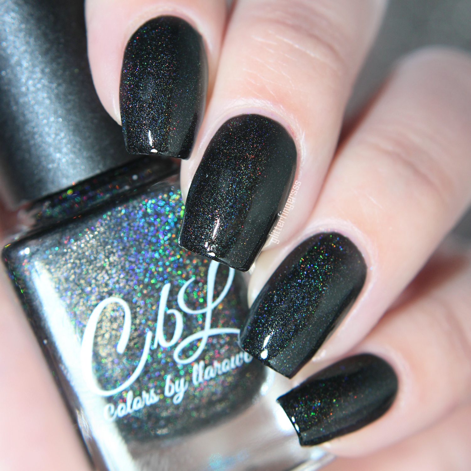 Colors by Llarowe Stamping polishes Glitterfingersss in english