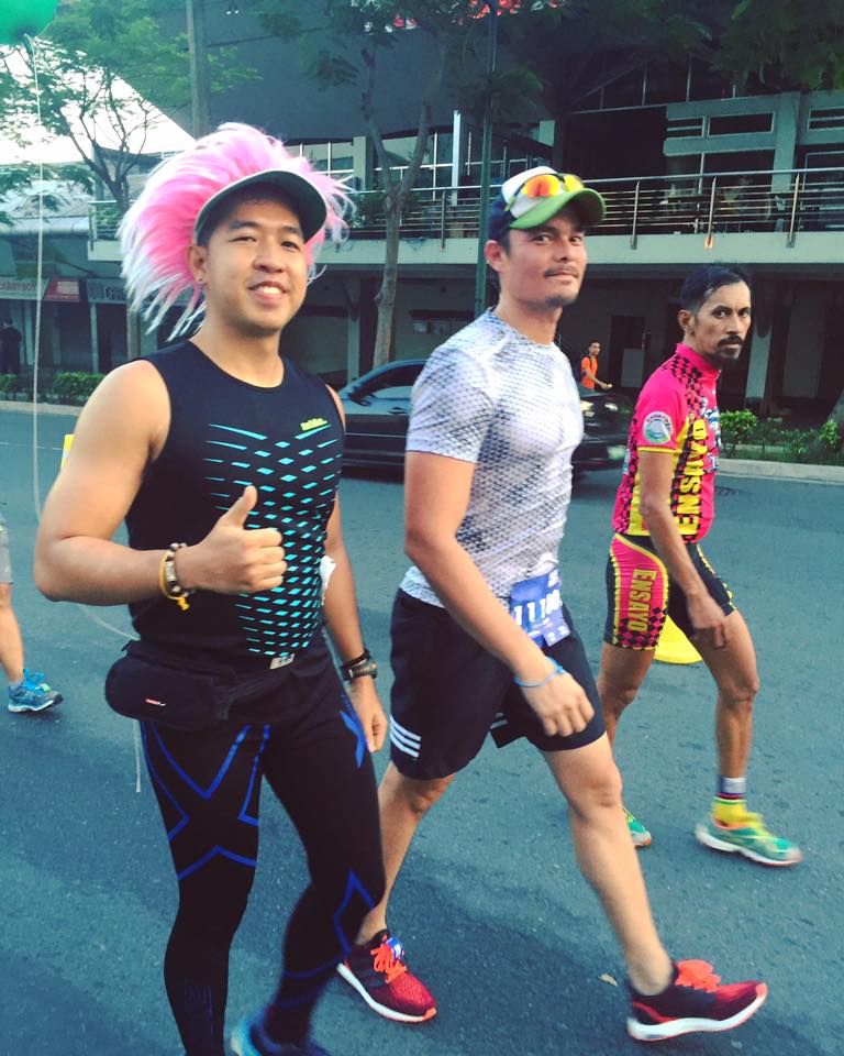 Dingdong Dantes, Rodjun Cruz on the RunFest 2016 - Runner ...