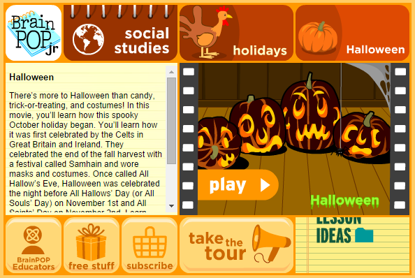 Technology Resources for Halloween 3rd Grade Thoughts