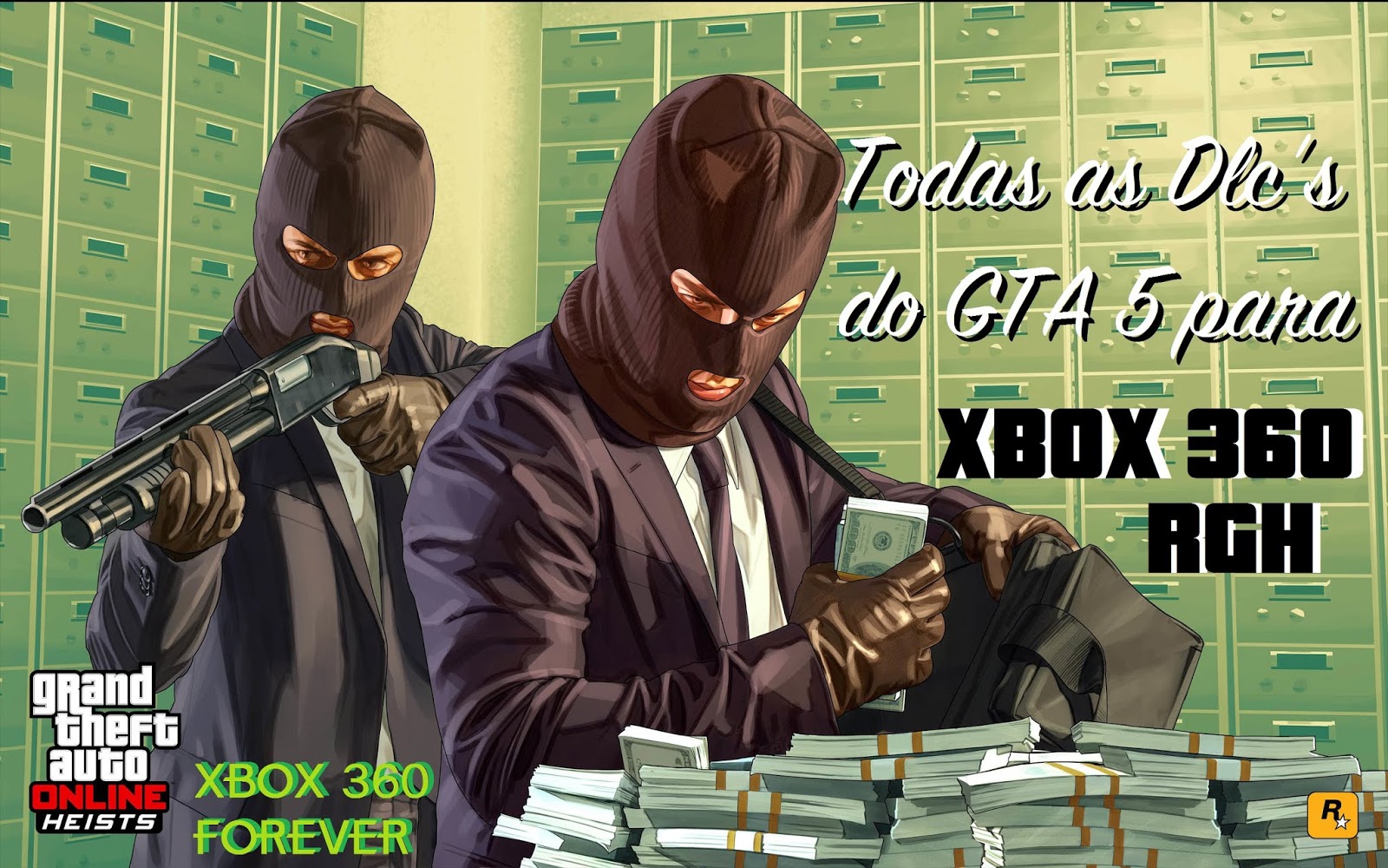 Grand Theft Auto V PT-BR ( XBOX 360 RGH ) – GorozinhoBR