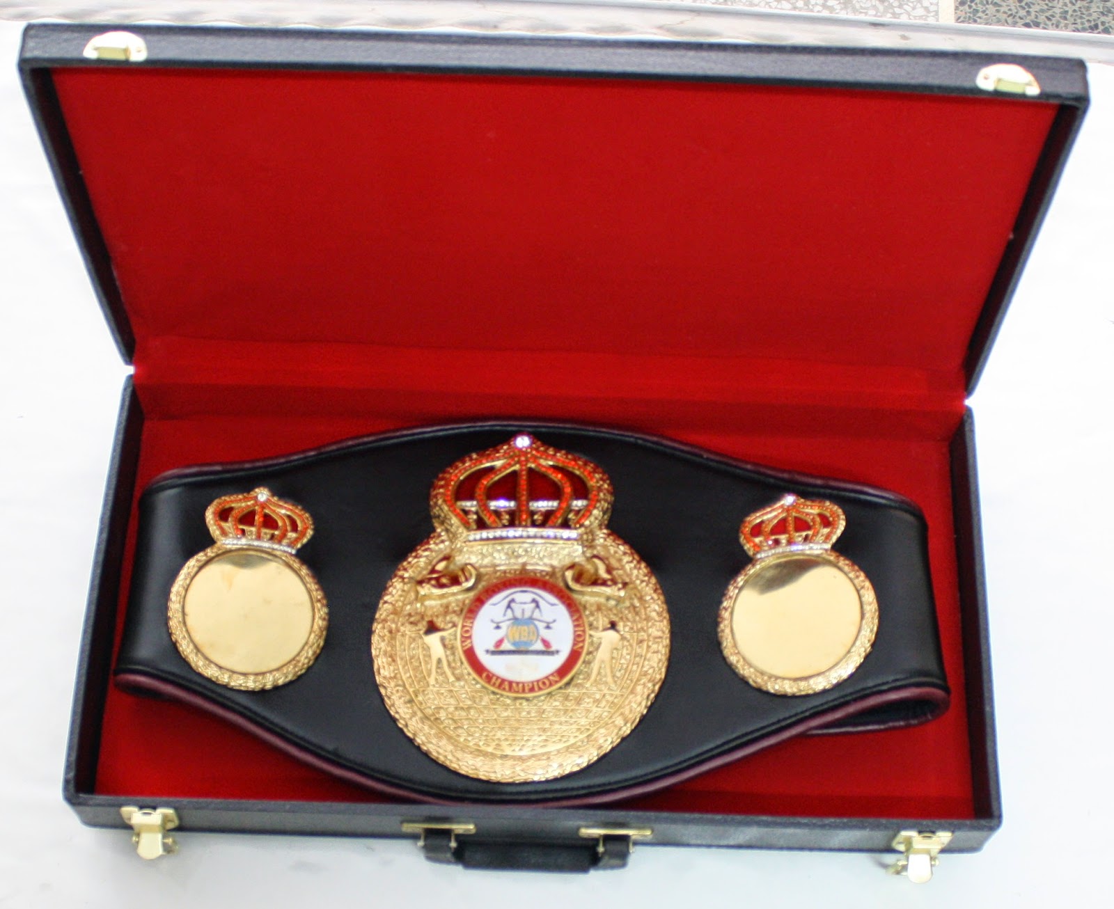 Ibrahim Sports : WBA championship belt 