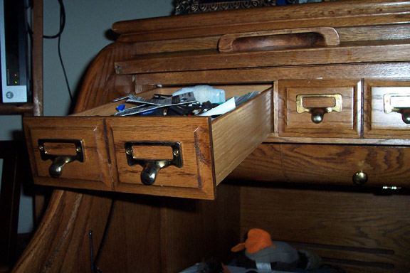 roll top desk with secret compartments