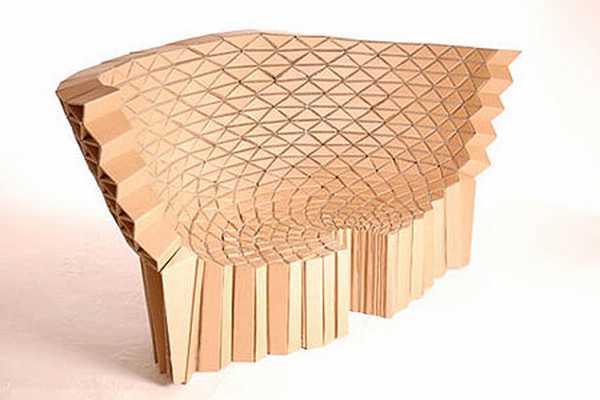 desain kursi unik dari kayu
