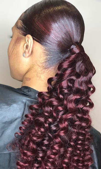 31 Bubble Ponytail Hairstyles With Weave To Wear This Year These will usually get overlooked especially once it comes to hairstyles for special occa 31 Bubble Ponytail Hairstyles With Weave To Wear This Year