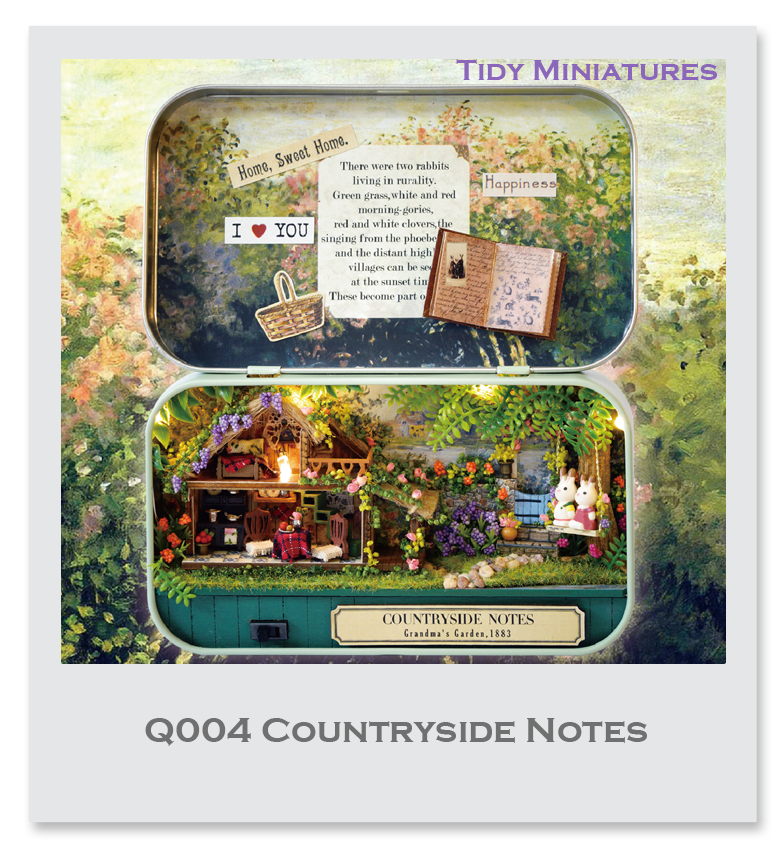 to Tidy Miniatures DIY TIN & FRAME KITS