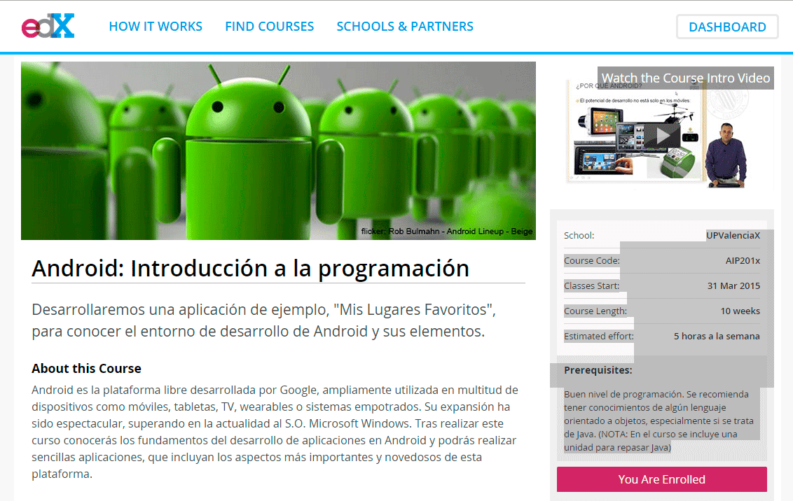 Curso Online Android Introducción A La Programación Blog Un