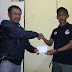 Turut Peduli, Koordinator Daerah Aliran Sungai AMPHIBI Serahkan Bantuan Kepada Korban Kebakaran Rumah