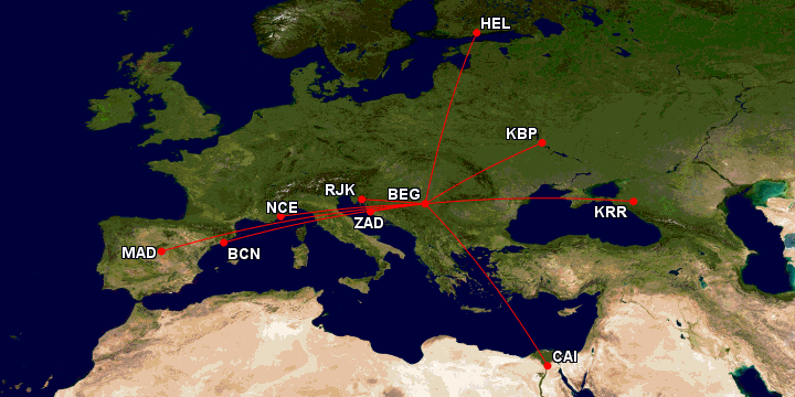 el centro comercial tomar el pelo pantalones air serbia route map acoso ...