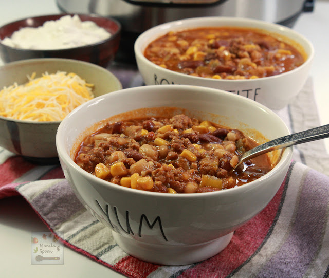  Love Chili and Chorizo? Enjoy them both in a hearty and delicious stew that's perfect for chilly nights!