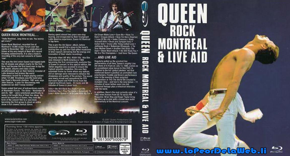 Queen: Rock Montreal & Live Aid (2007/1080p/BluRay/x264/mp4)
