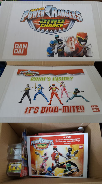 Bandai Power Rangers Dino Charge toys review