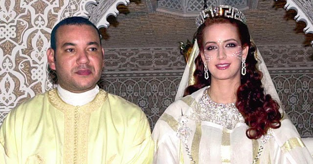 Znalezione obrazy dla zapytania: król maroka z rodzina