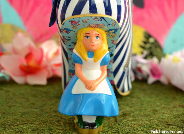 irregular choice alice who in the world am i? heel facing detail irregular choice alice who in the world am i? heel facing detail