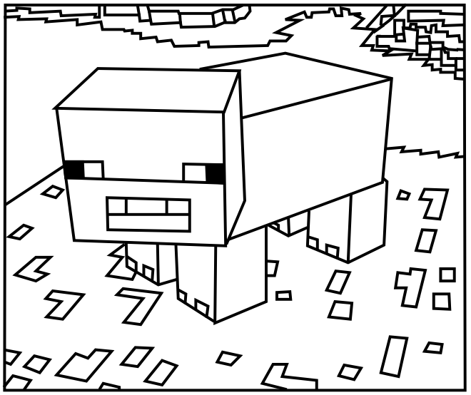 Minecraft Coloring pages | Printable Coloring Pages