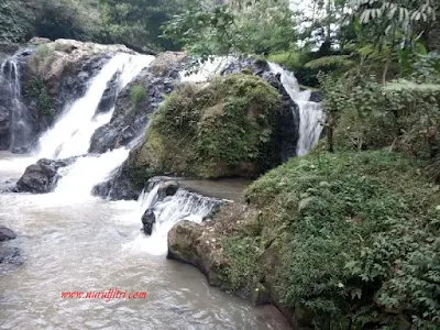 Air Terjun di Maribaya Natural Hotspring Resort-Lembang