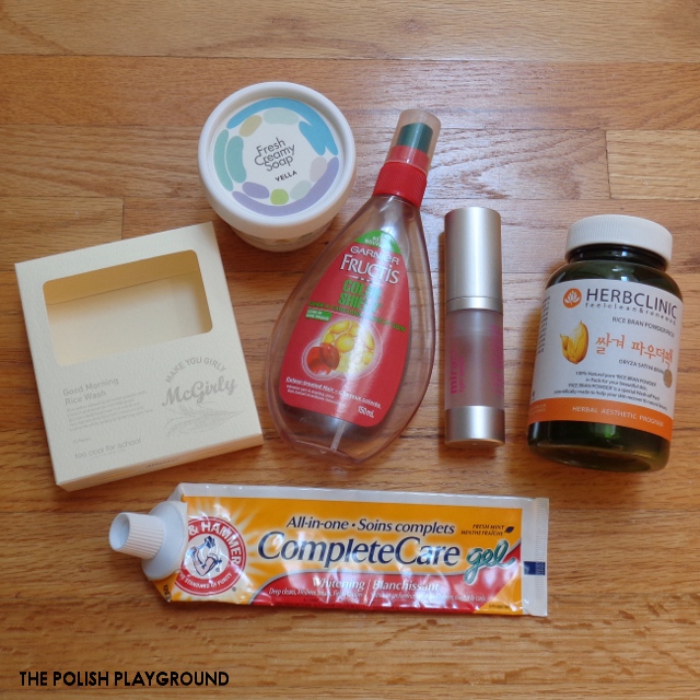 July 2016 Product Empties