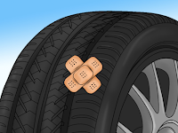 Step by step instructions to Put a Patch on a Punctured Tire 
