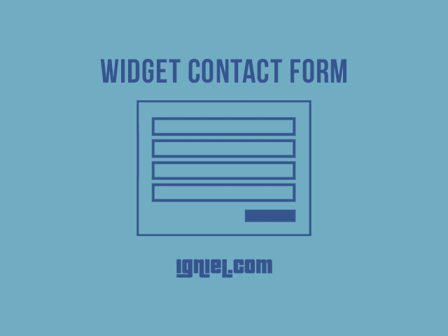 Cara Memasang Widget Contact Form di Halaman Statis Blogger Cara Memasang Widget Contact Form di Halaman Statis Blogger