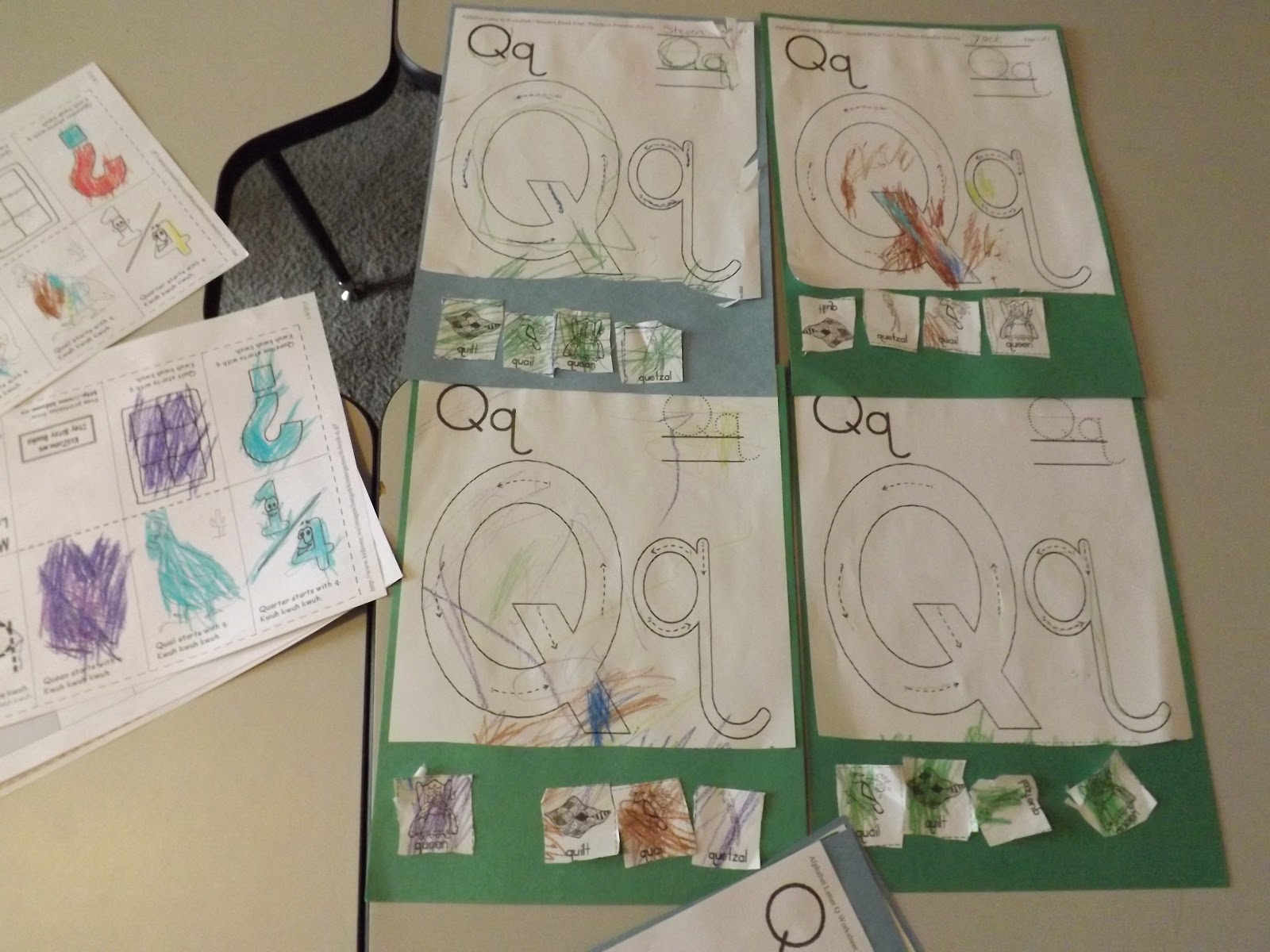 Little Ones Childcare: Letter Q