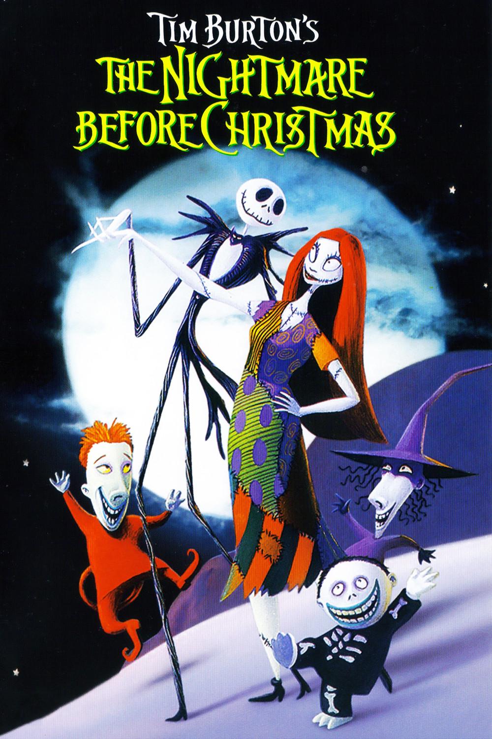 The Geeky Nerfherder Movie Poster Art The Nightmare Before Christmas