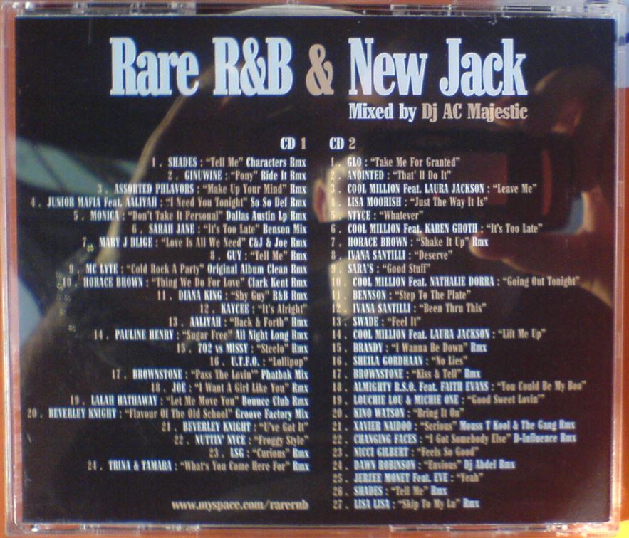 rare r&b & new jack