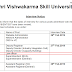 Revised schedule of interview for Law Officer posts in Shri Vishwakarma Skill University