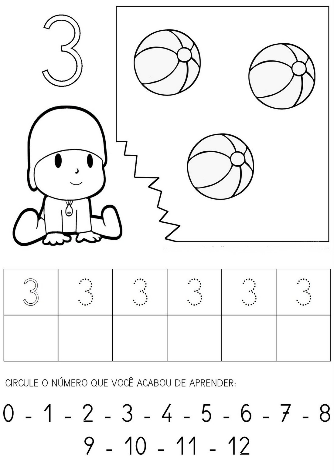 atividades com numerais nÚmeros