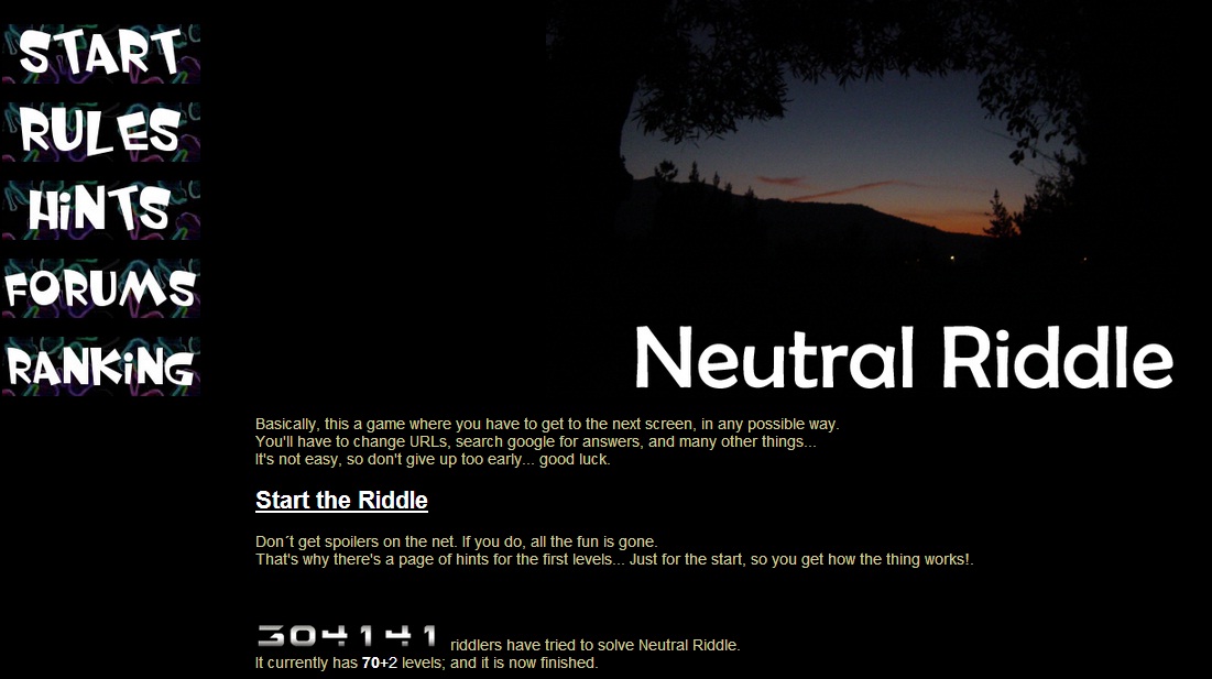 List of Riddle Games... (SUPER LENGKAP) Part 1 ~ Blue Light