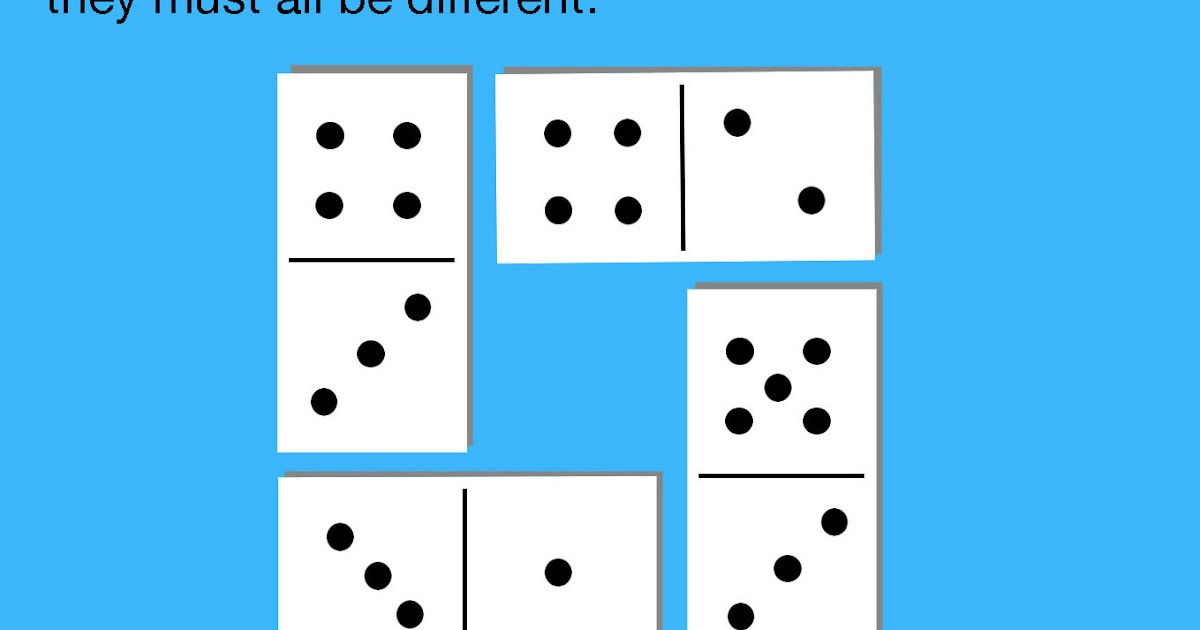 1001 Math Problems : Domino Square Puzzle