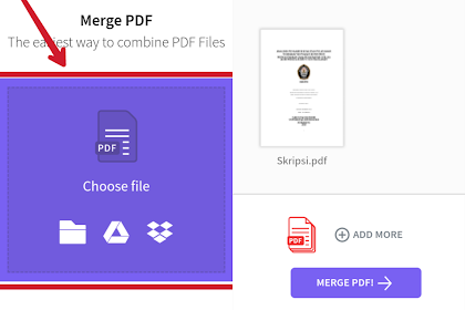 cara menggabungkan file pdf menjadi satu lewat HP
