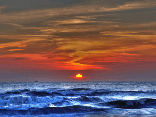 Reflexão Poesia Sol Por do Sol Picasso Mar